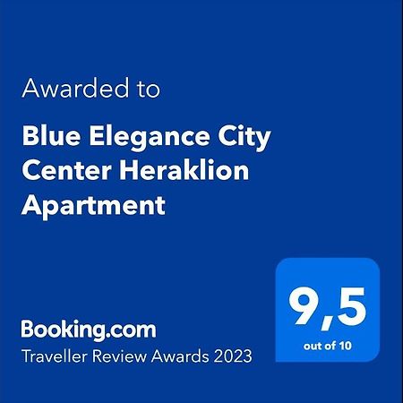 Blue Elegance City Center Heraklion Apartment Экстерьер фото